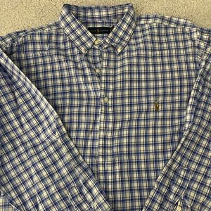 Men’s Ralph Lauren long sleeve button down size 2XB